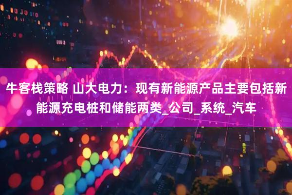 牛客栈策略 山大电力：现有新能源产品主要包括新能源充电桩和储能两类_公司_系统_汽车